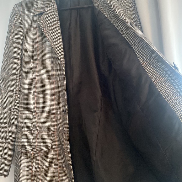 Vintage Jennifer Moore Wool Houndstooth Print Blazer women’s size 4 - Picture 6 of 6